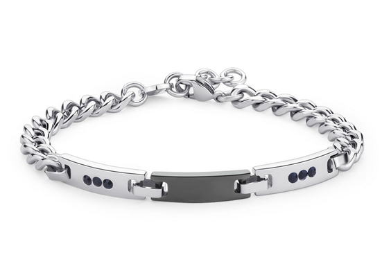 Pulsera Sagapo Hombre in Acero STI11 - STI11